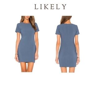 Likely Manhattan Dress in steel blue - size 10
